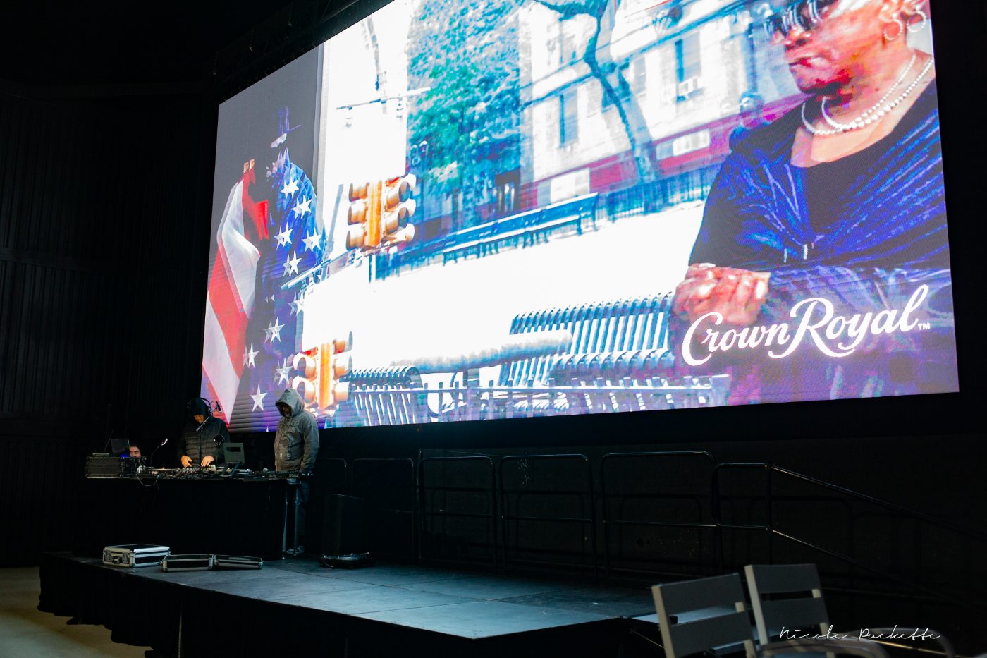 The Arena stage and screen